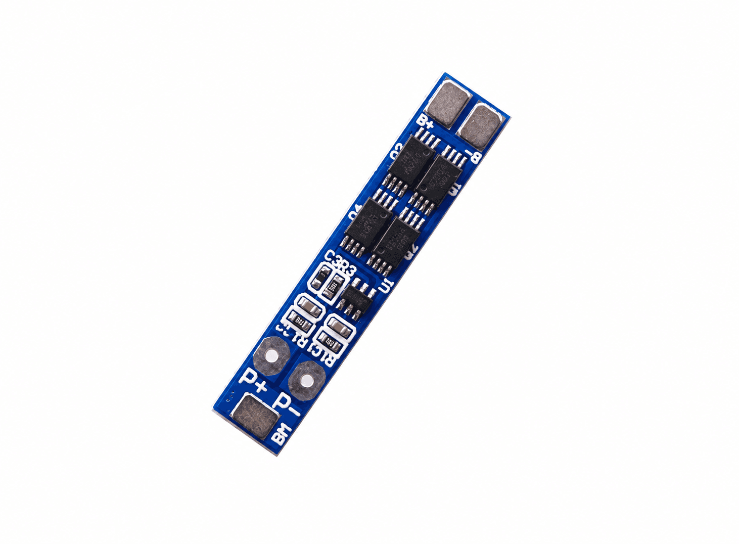 لوحة حماية وشحن بطارية ليثيوم 18650 2S 7.4 فولت 8 امبير BMS | Lithium Battery Charger Board