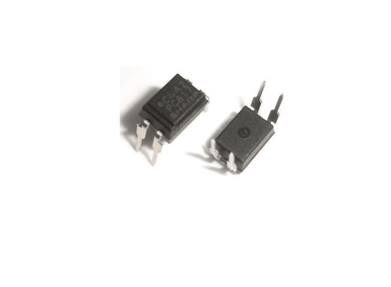 عازل ضوئي PC817C بترانزستور ضوئي حزمة DIP-4 بنسبة نقل 200-400% | PC817C Phototransistor Optocoupler DIP-4, CTR 200-400%