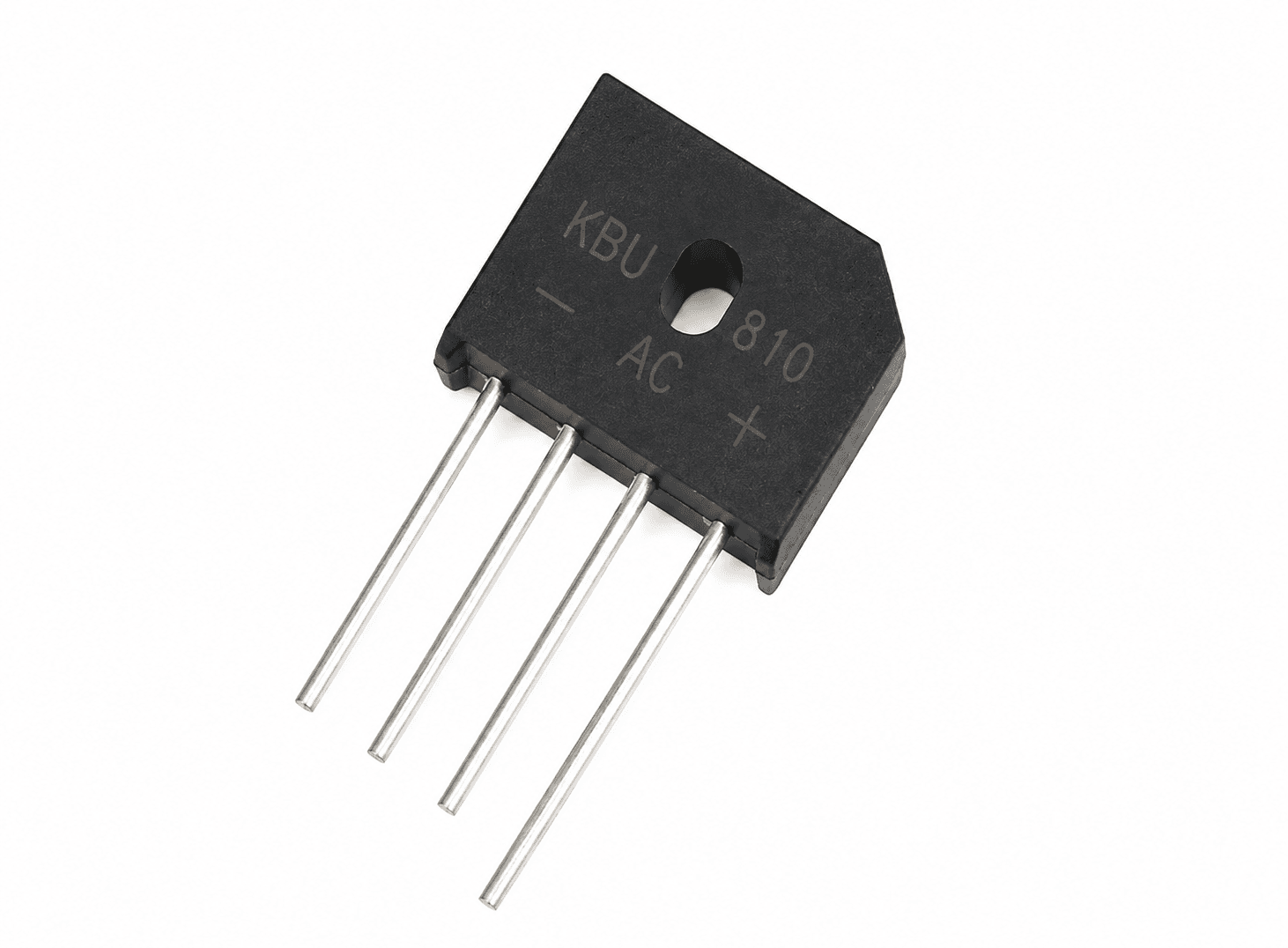 جسر ديود مقوم KBU810 1000 فولت 8 أمبير Diode Bridge Rectifier KBU810 | Bridge Rectifier