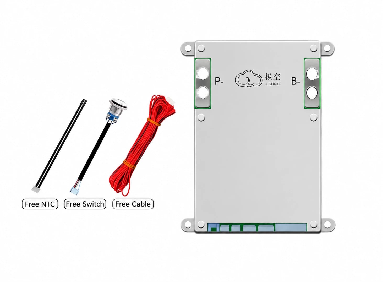 لوحة إدارة بطاريات ذكية JK SMART BMS موديل JK-B1A8S10P من 4S إلى 8S بموازنة نشطة وتيار 100A | JK SMART BMS JK-B1A8S10P 4S-8S Active Balance 100A Battery