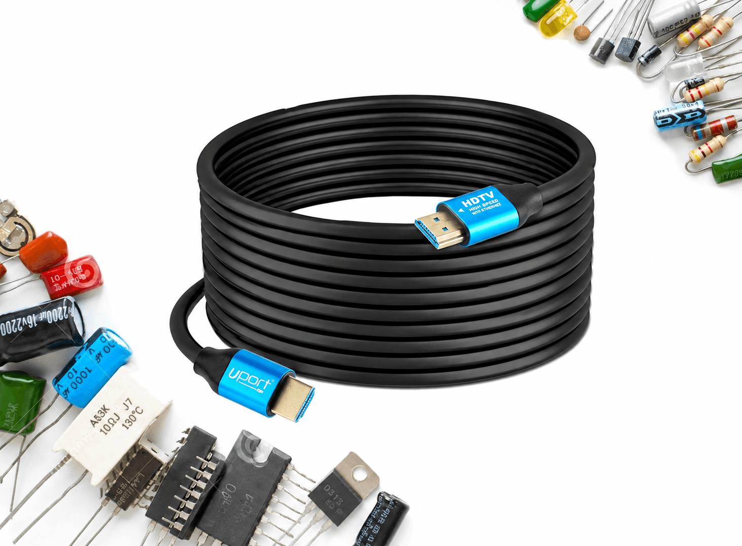 كيبل HDMI عالي السرعة 4K بدقة 4K @ 60Hz بطول 20 متر | HDMI Cable