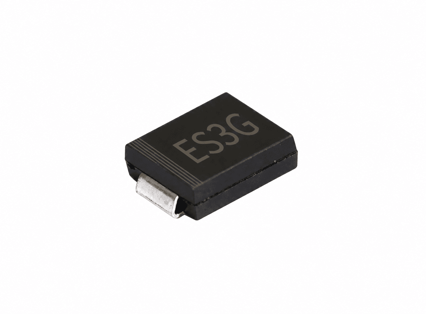 دايود توحيد فائق السرعة ES3G بتيار 3A وفولتية 400V حزمة SMC | ES3G Superfast Recovery Rectifier Diode 3A 400V SMC (DO-214AB)