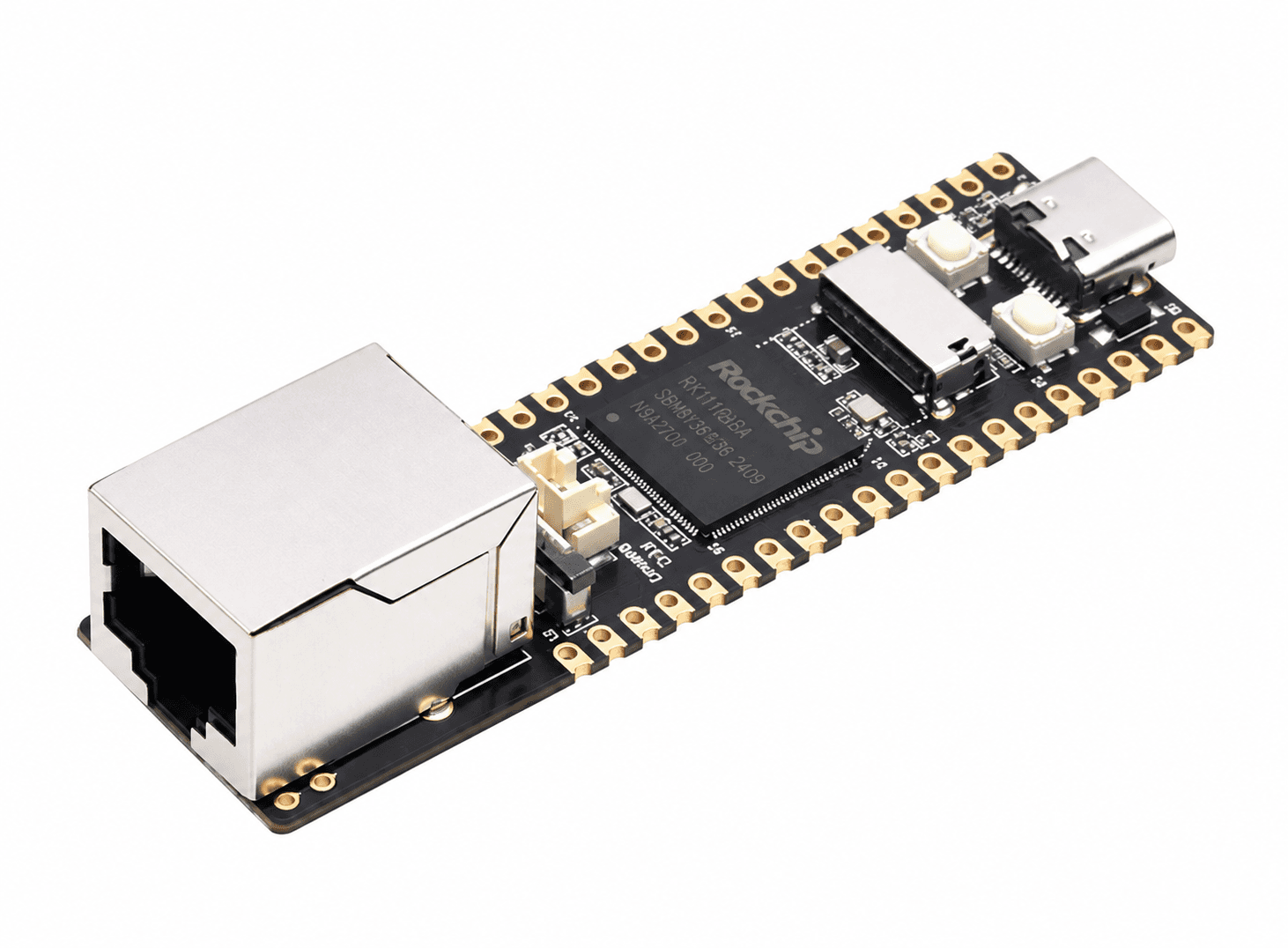لوحة تطوير لينكس Luckfox Pico Pro RV1106 مع معالج ARM Cortex-A7 وذاكرة 128 ميجابايت | Linux Micro Development Board