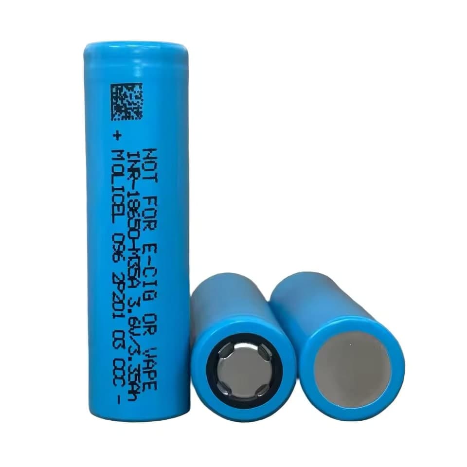 بطارية ليثيوم أيون Molicel INR18650-M35A سعة 3500mAh تفريغ 10A | Molicel INR18650-M35A Li-ion Battery Cell 3500mAh 10A