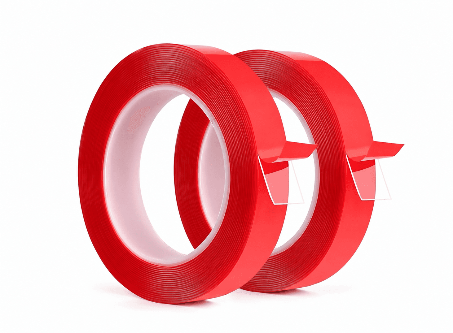 شريط لاصق مزدوج الوجه أحمر | Red PET Double Sided Tape