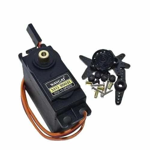موتور سيرفو رقمي MG996R بترس معدني بزاوية 360 درجة | Servos Digital MG996R 360 Radian Servo Metal Gear
