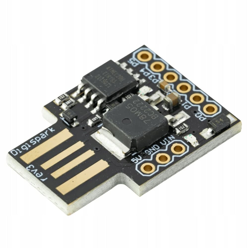 لوحة تطوير Digispark بمتحكم ATtiny85 ومنفذ USB مدمج | Digispark ATtiny85 USB Development Board
