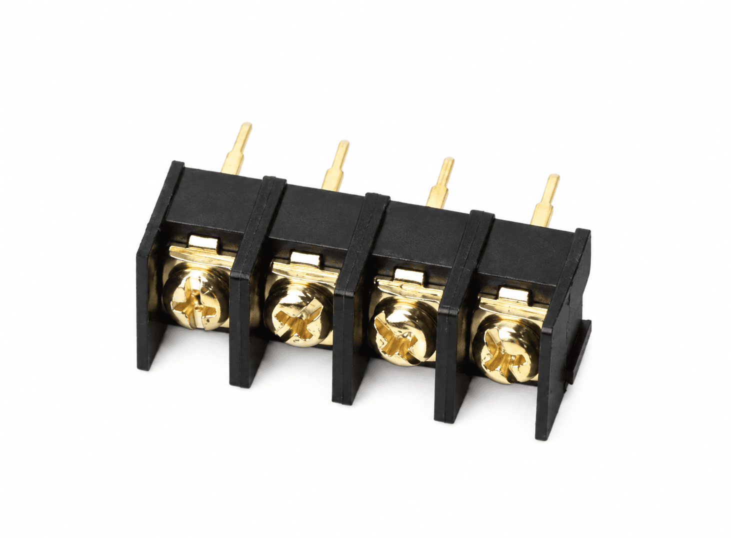 طرف توصيل لولبي 300V 25A أسود 4PIN KF1000 10mm Pitch PCB #T8 | Terminal Block Connector