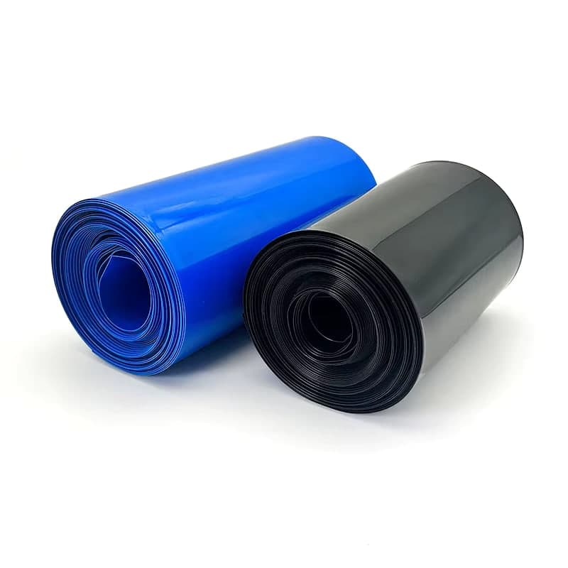 أنبوب انكماش حراري PVC بعرض مسطّح 30 ملم بطول متر واحد | PVC Heat Shrink Tube, 30mm Flat Width, 1 Meter