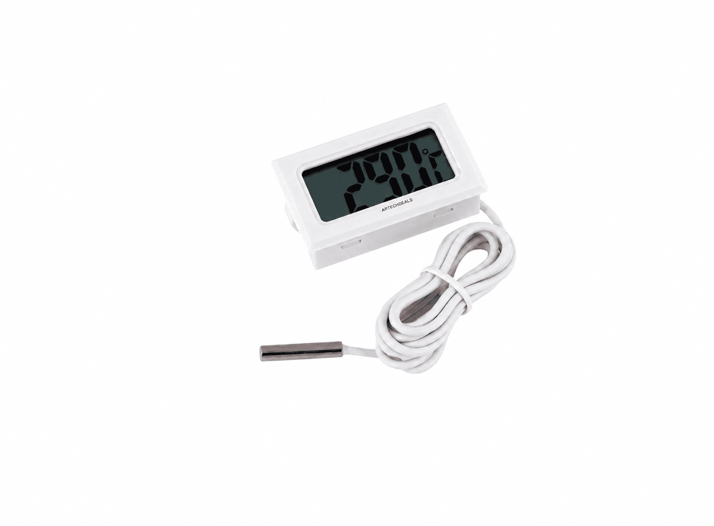 حساس حرارة رقمي بشاشة LCD طراز #J1 012655 | Digital LCD Temperature Sensor