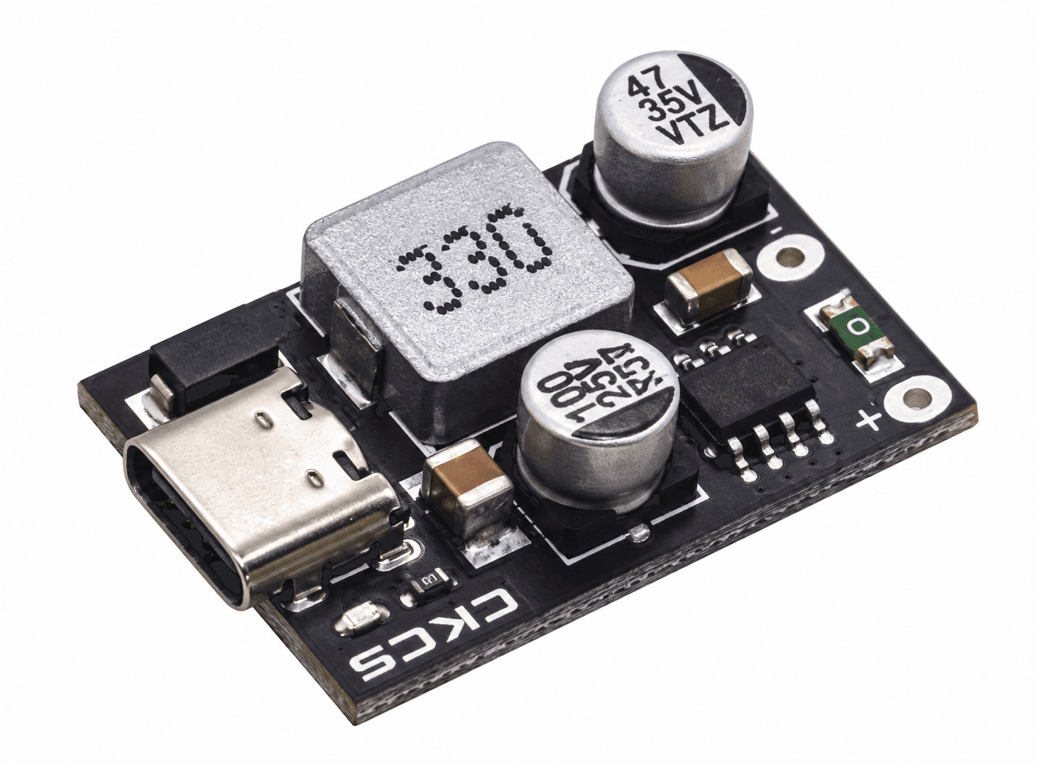 مُحول خفض جهد 20W Type-C USB QC3.0 QC2.0 DC-DC بجهد 8-32V للشحن السريع طراز #G1 X-JM0191A | Charging Module