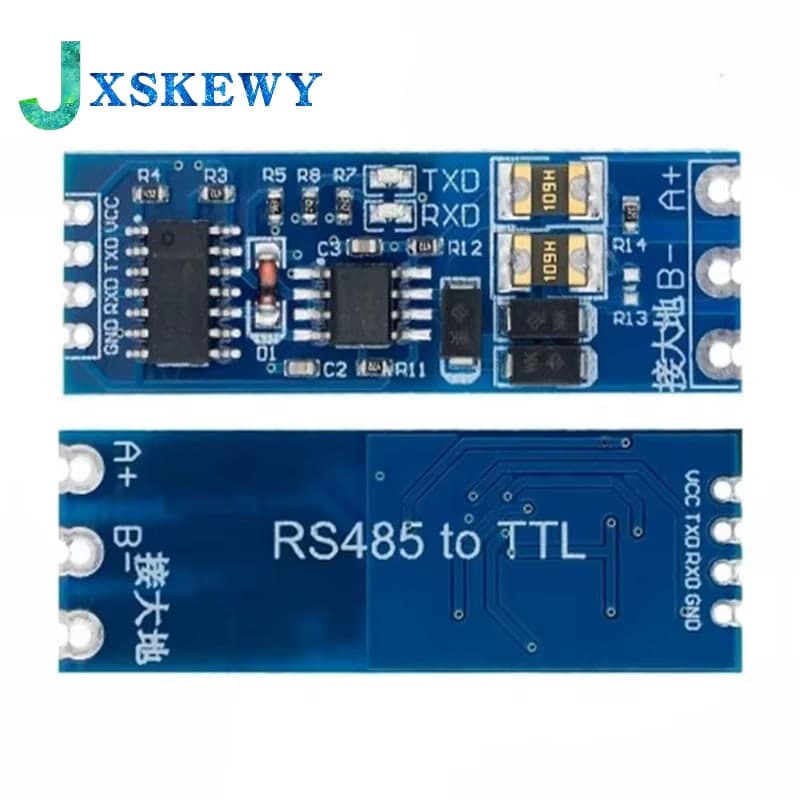 وحدة تحويل TTL إلى RS485 بتحكم تلقائي باتجاه الإرسال | TTL to RS485 Converter Module with Automatic Flow Control