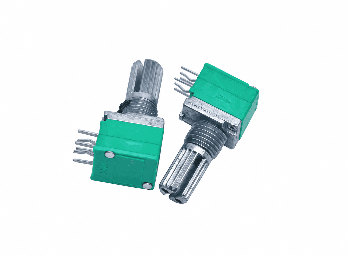 مقاومة متغيرة صوتية RK097G بـ 6 أطراف وعمود 15 ملم 10 كيلو | Potentiometer