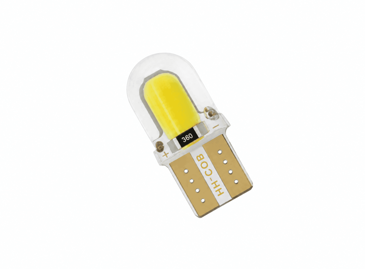 لمبة ليد T10 بقدرة 5 واط لون أبيض 6000K بجهد 12 فولت 300 لومن X-JL0015A | LED Bulb