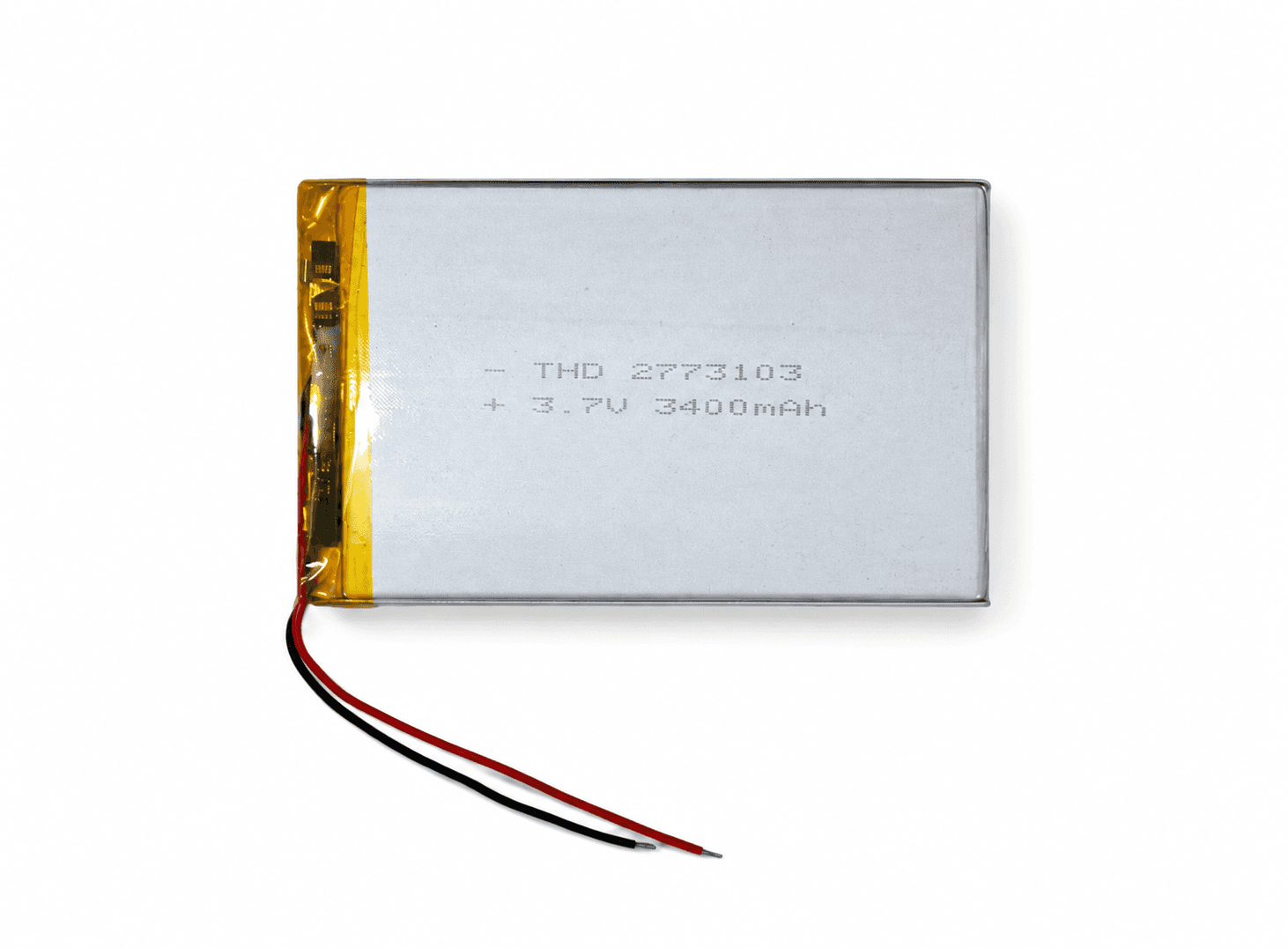 بطارية ليثيوم بوليمر 3400mAh 3.7V | Lithium Polymer Battery