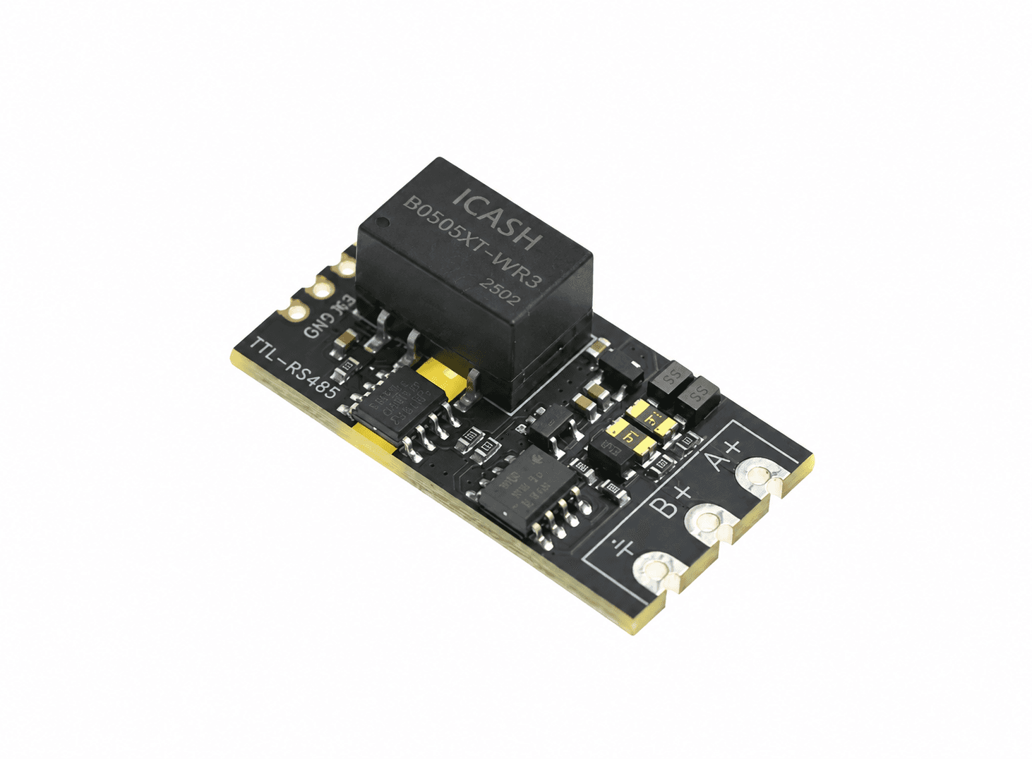 موديول معزول من TTL إلى RS485 فائق السرعة 2Mbps مع تحويل تلقائي للاتجاه | Isolated TTL to RS485 Module High-Speed 2Mbps Serial Port Converter