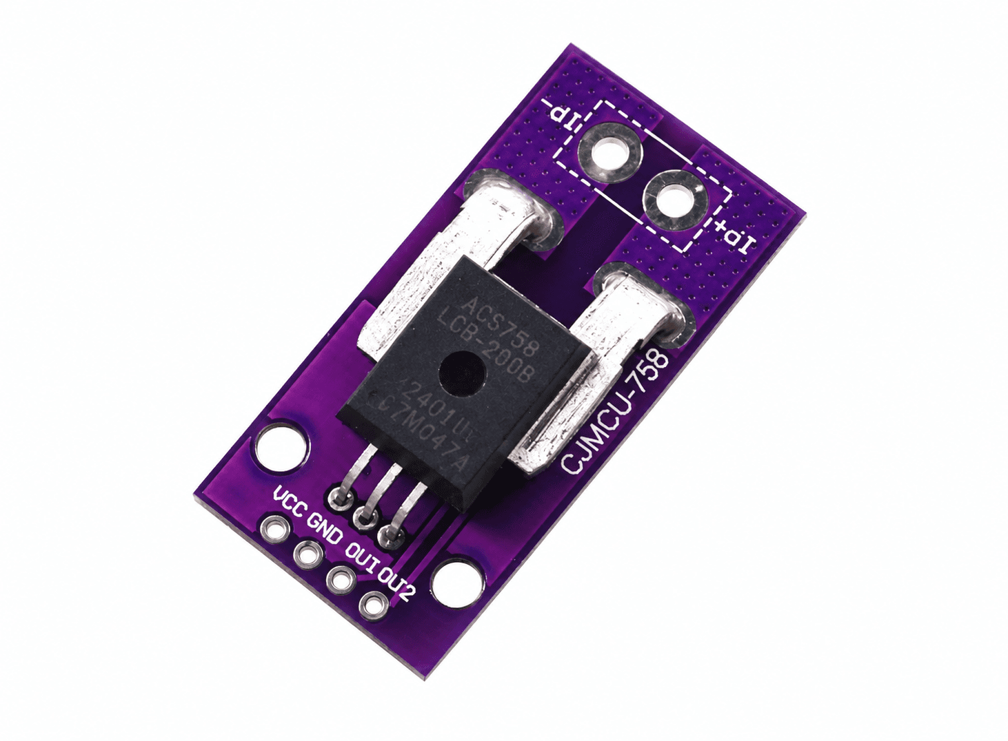 حساس تيار مستمر ومتناوب ACS758LCB-200B حتى 200 أمبير | Current Sensor