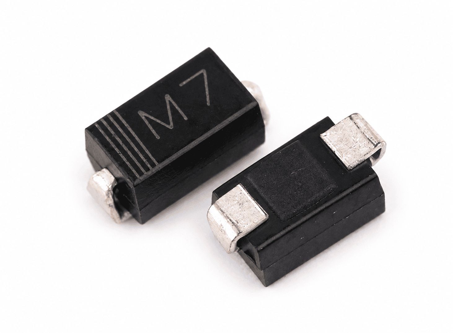 دايود تقويم سطحي موديل 1N4007 برمز M7 | 1N4007 M7 SMD Rectifier Diode, 1A 1000V