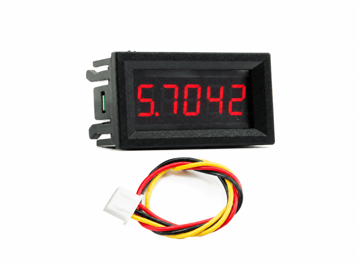 فولتميتر 3 سلك 0.56 انش عالي الدقة 5 خانات DC 0-33 فولت رقم #E3 XO0034-01 | Voltmeter