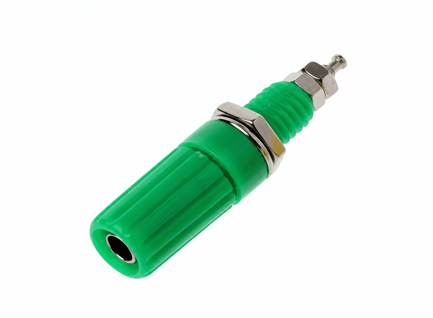 مجس اختبار مخرج بانانا 4 ملم أنثى أخضر | 4mm Banana Plug Test Probe Female