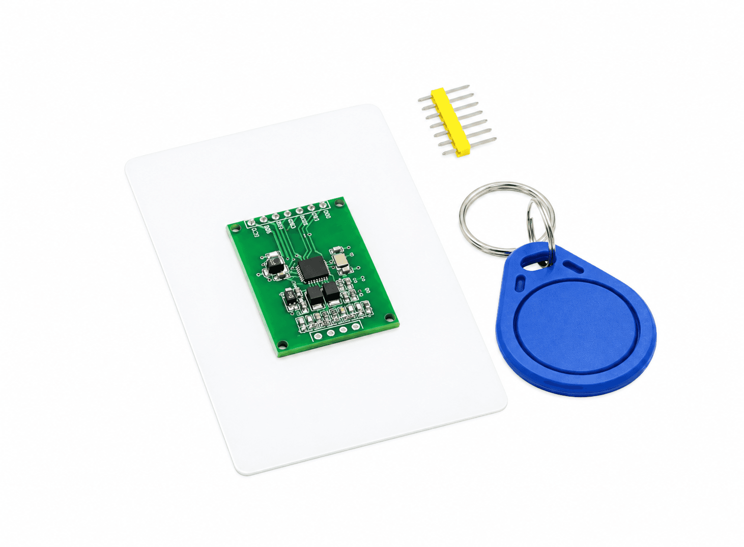 وحدة قارئ وكاتب بطاقات ترابدي MFRC522 RC522 RFID تردد 13.56 ميغاهيرتز | MFRC522 RC522 RFID IC Card Read and Write Module 13.56MHz