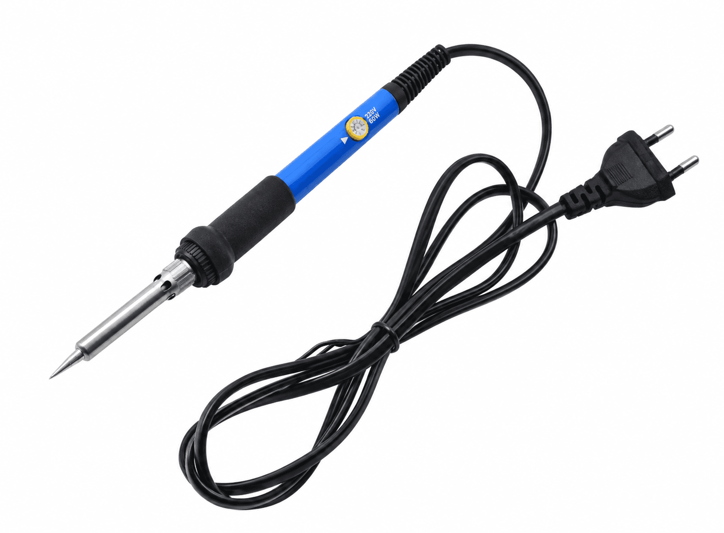 مكواة لحام كهربائية بقدرة 60 واط بفولتية 220 فولت بضبط حرارة | AC 220V 60W Adjustable Temperature Electric Soldering Iron