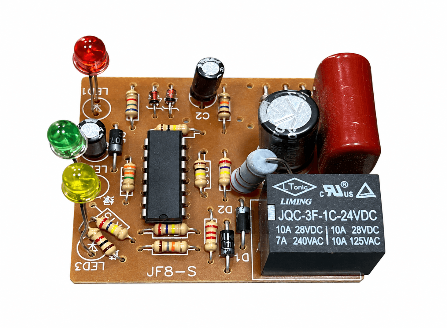 حامي ارتفاع وانخفاض الجهد مع مؤقت زمني | Voltage Protector with Timer