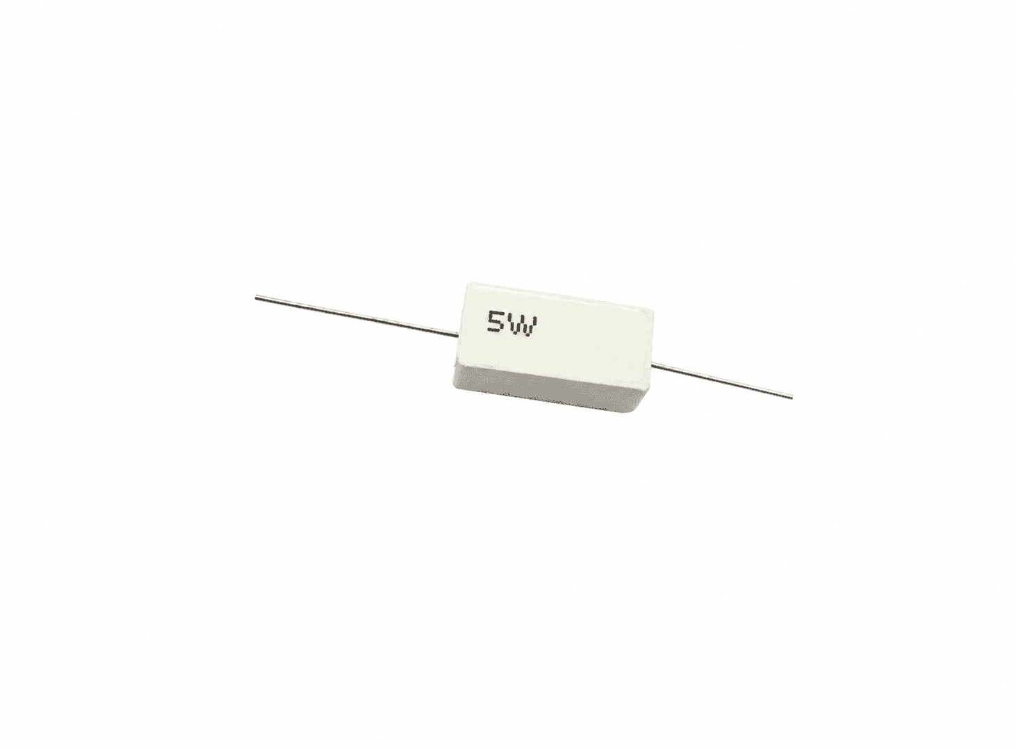 مقاومة أسمنتية 5 واط 4.7 كيلو | Cement Resistor