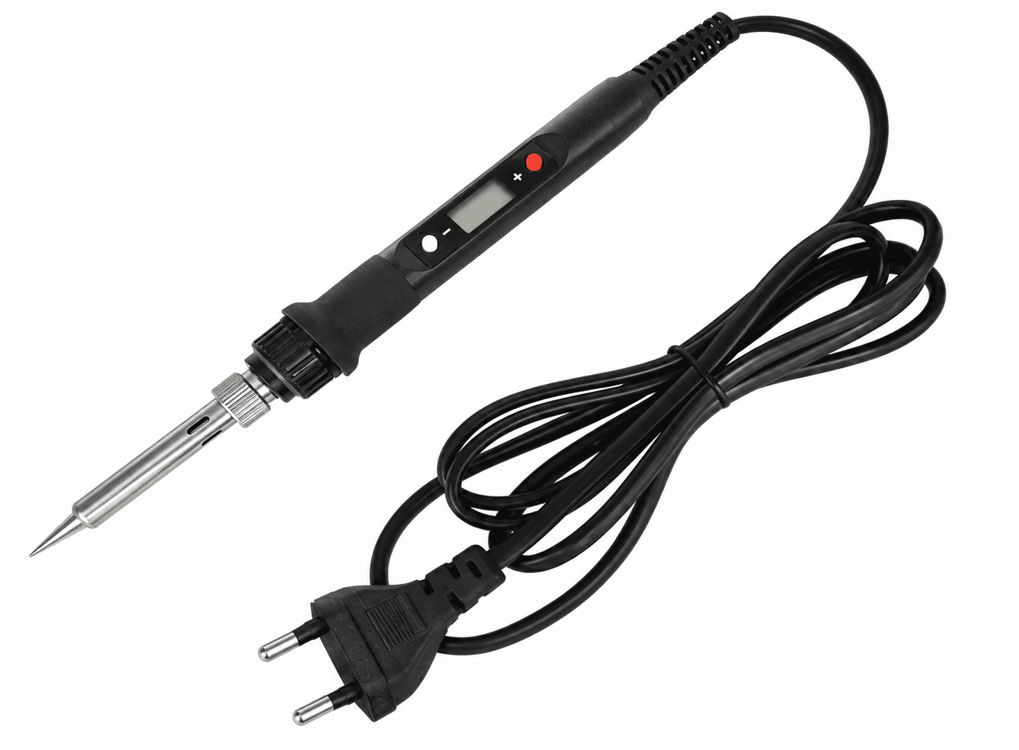 مكواة لحام كهربائية بقدرة 80 واط بضبط حرارة رقمي | 80W Electric Soldering Iron with Digital Adjustable Temperature