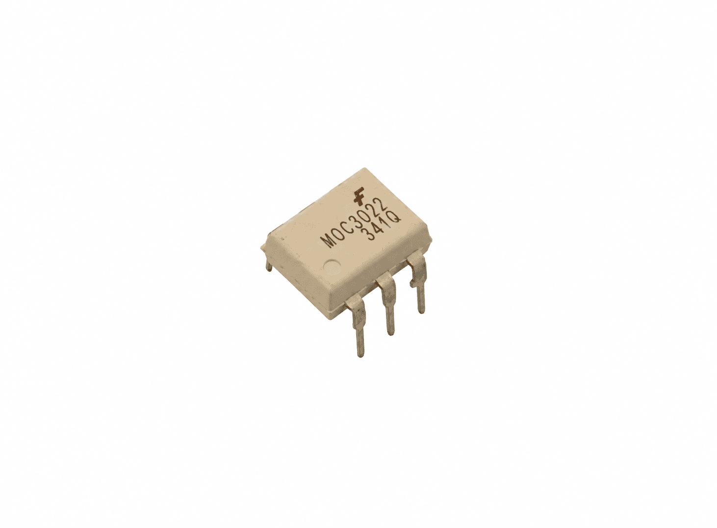 عازل ضوئي MOC3022 لقدح التراياك حزمة DIP-6 | MOC3022 Optocoupler Triac Driver DIP-6