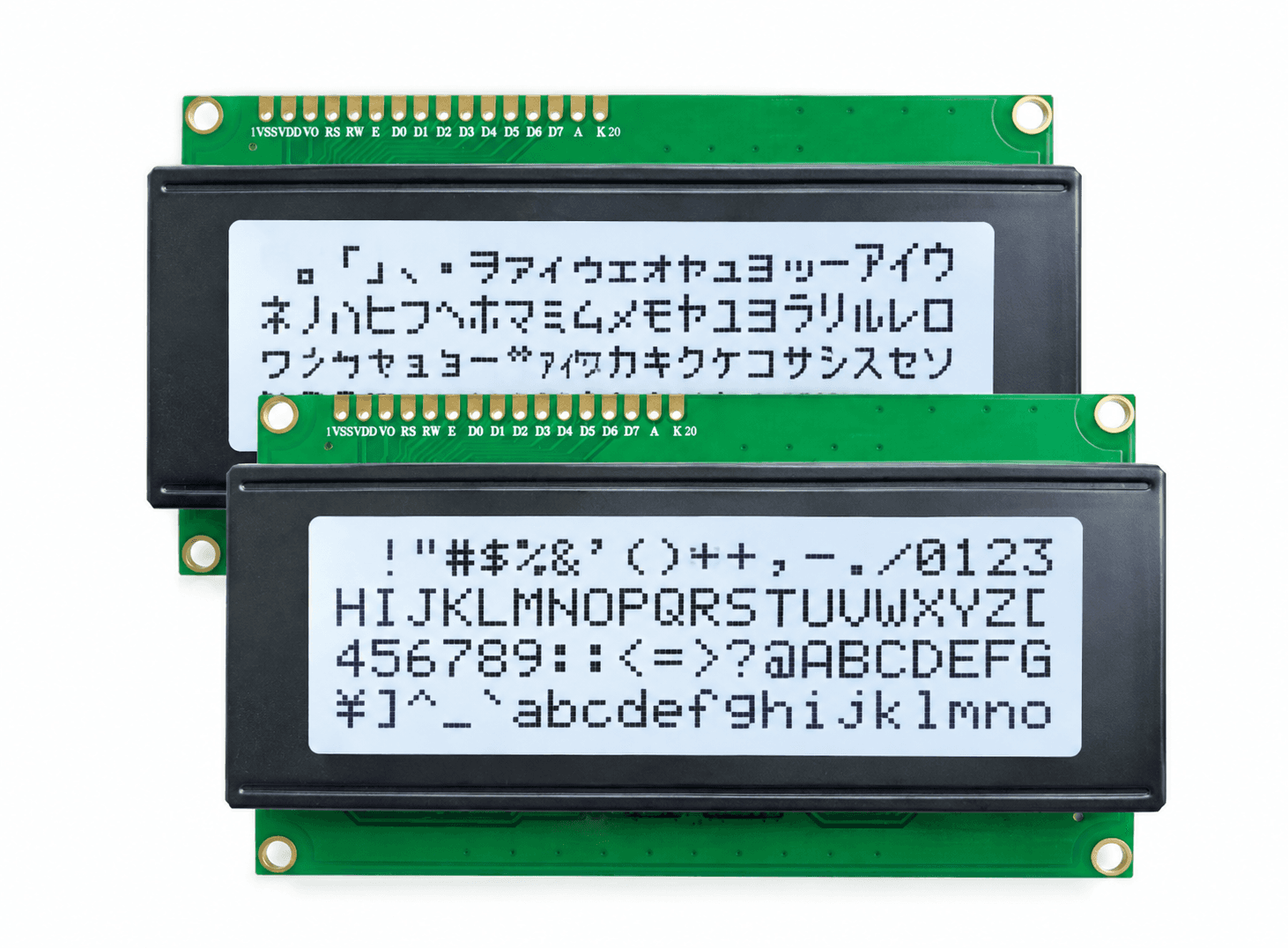 شاشة كريستال سائل LCD2004 20x4 بشاشة بيضاء SPLC780D بنظام أحرف X-JM0199A | Character LCD Display