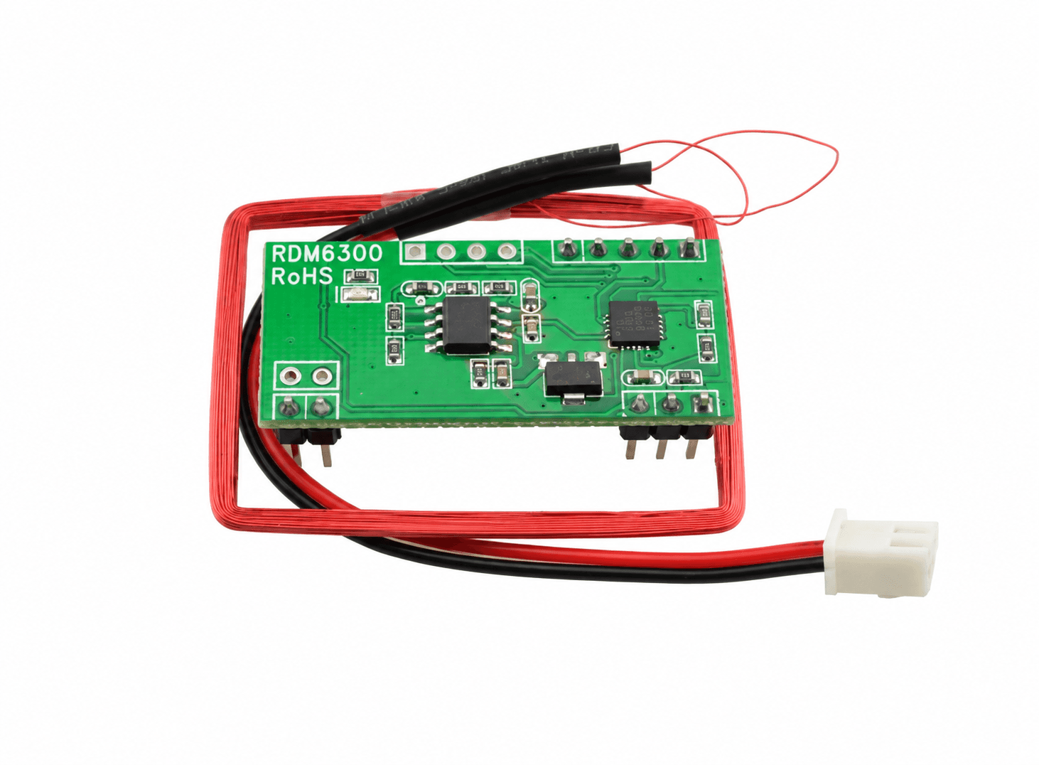 قارئ بطاقات RFID تردد 125 كيلوهرتز RDM6300 EM4100 RFID Card Reader Module | RFID Reader Module