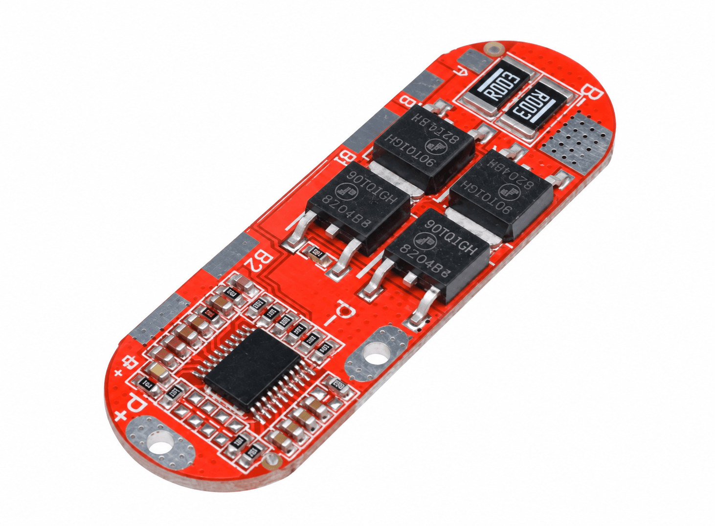 دائرة حماية بطارية ليثيوم أيون 18650 نوع 5S جهد 21V تيار 25A طراز X12917 #F1 | BMS Board