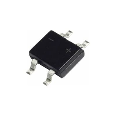 قنطرة توحيد DB157S سطحية التركيب بتيار 1.5A وفولتية 1000V | DB157S SMD Bridge Rectifier 1.5A 1000V DBS Package