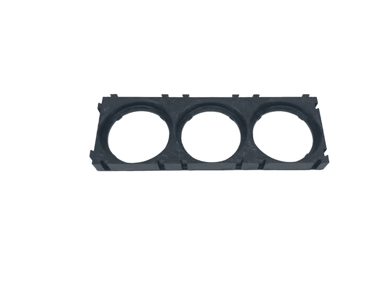 حاضنة بطارية بلاستيكية ABS لخلايا 33140 بترتيب 1x3 | 33140 Cell Holder Bracket 1x3 Flame-Retardant ABS