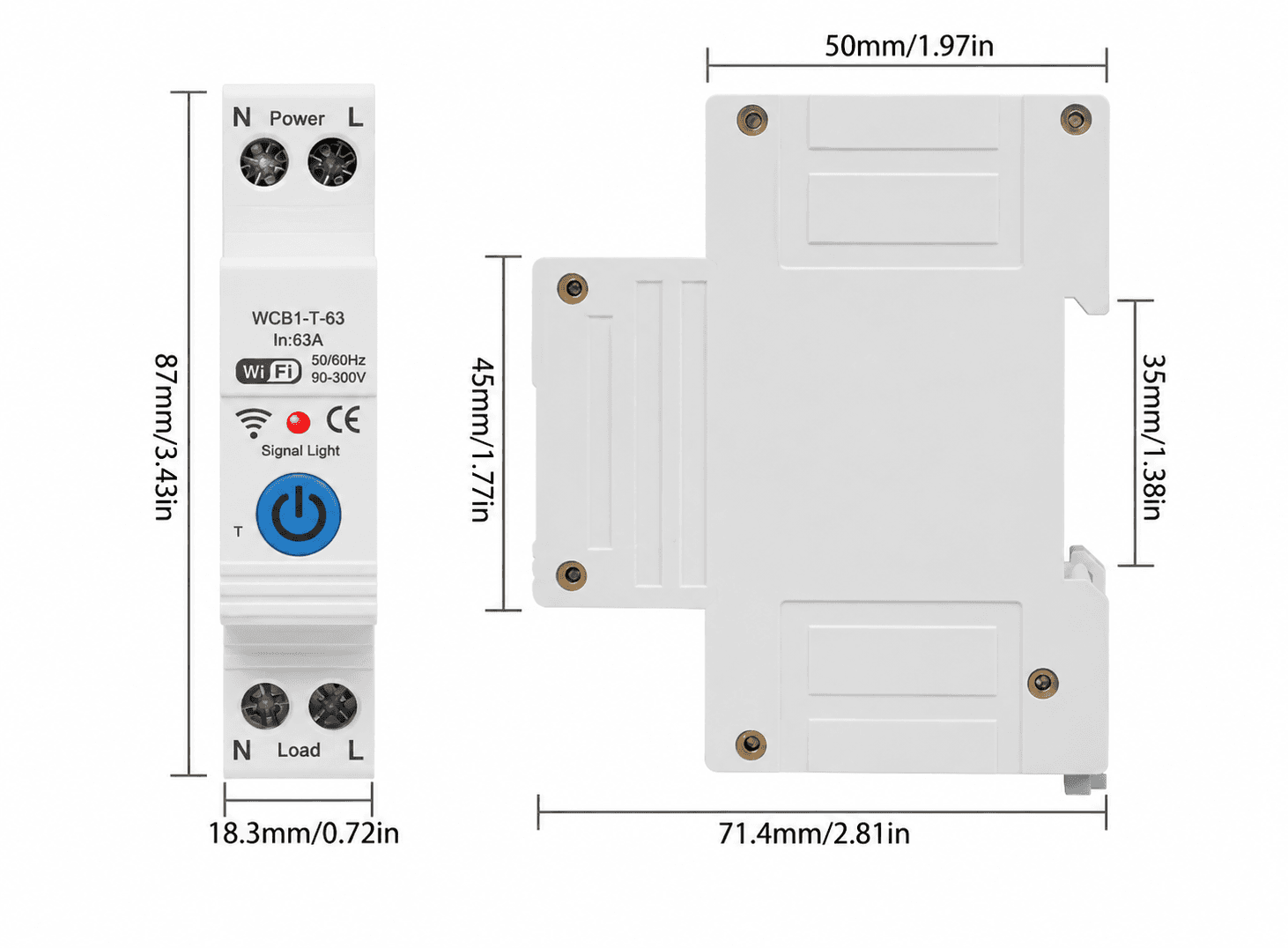جهاز تحكم عن بعد 63 أمبير مع خاصية التوقيت والذاكرة | Remote Control Switch