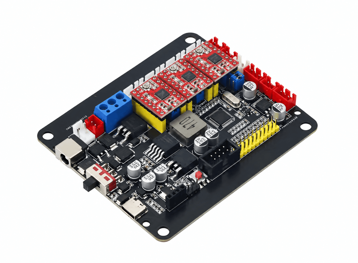 لوحة تحكم CNC ثلاثية المحاور GRBL 32bit 4.0 KFYLGW595 | CNC Controller Board