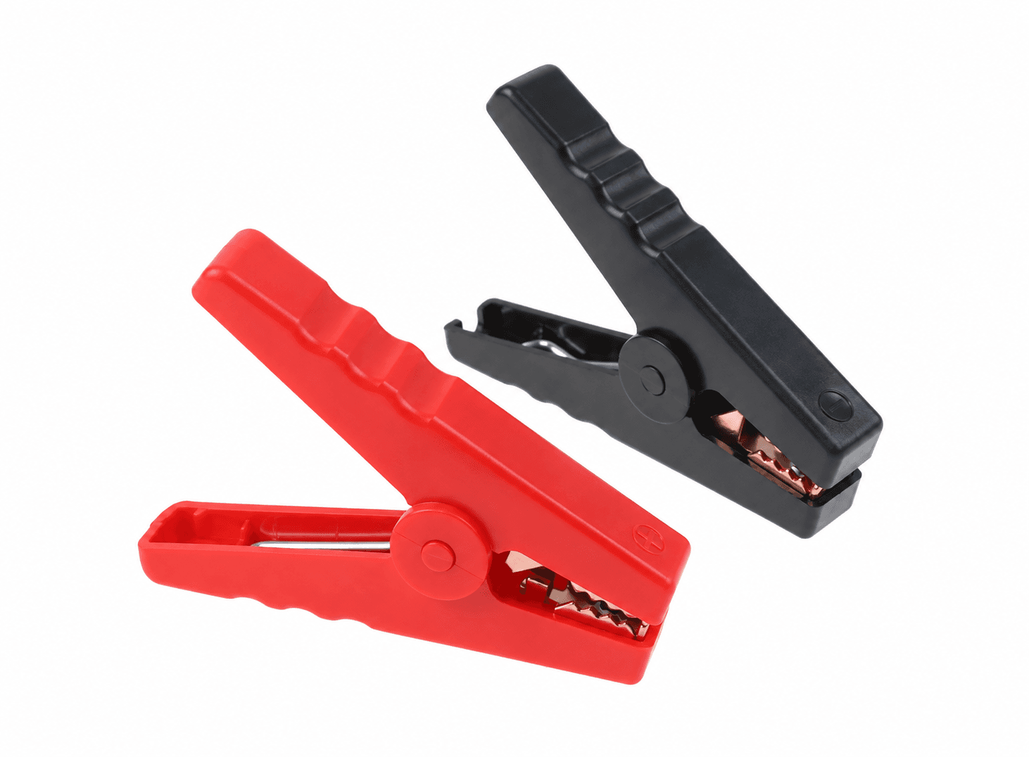 مشابك تمساح كهربائية 90mm بتيار 100A للسيارات وشواحن البطاريات | 90mm Crocodile Alligator Clamps 100A for Car and Battery Chargers