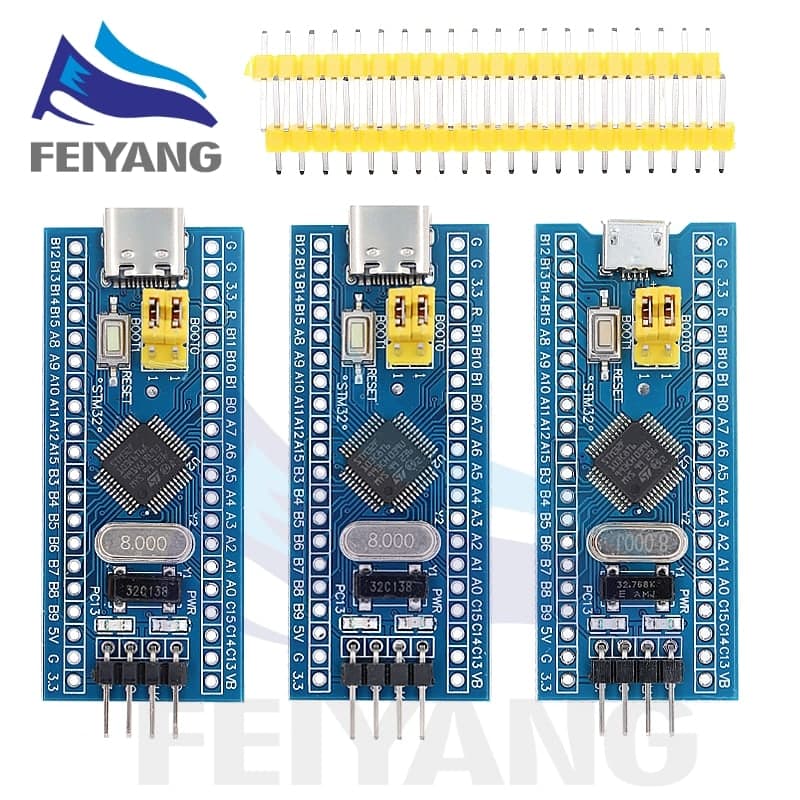 لوحة تطوير STM32F103C8T6 بمعالج ARM Cortex-M3 بتردد 72MHz | STM32F103C8T6 ARM Cortex-M3 Development Board Module
