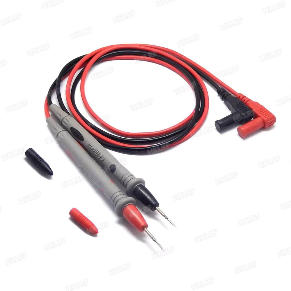 زوج أسلاك قياس للأفوميتر 1000V / 20A بقابس موز 4mm | Universal Multimeter Test Leads 1000V 20A with 4mm Banana Plugs