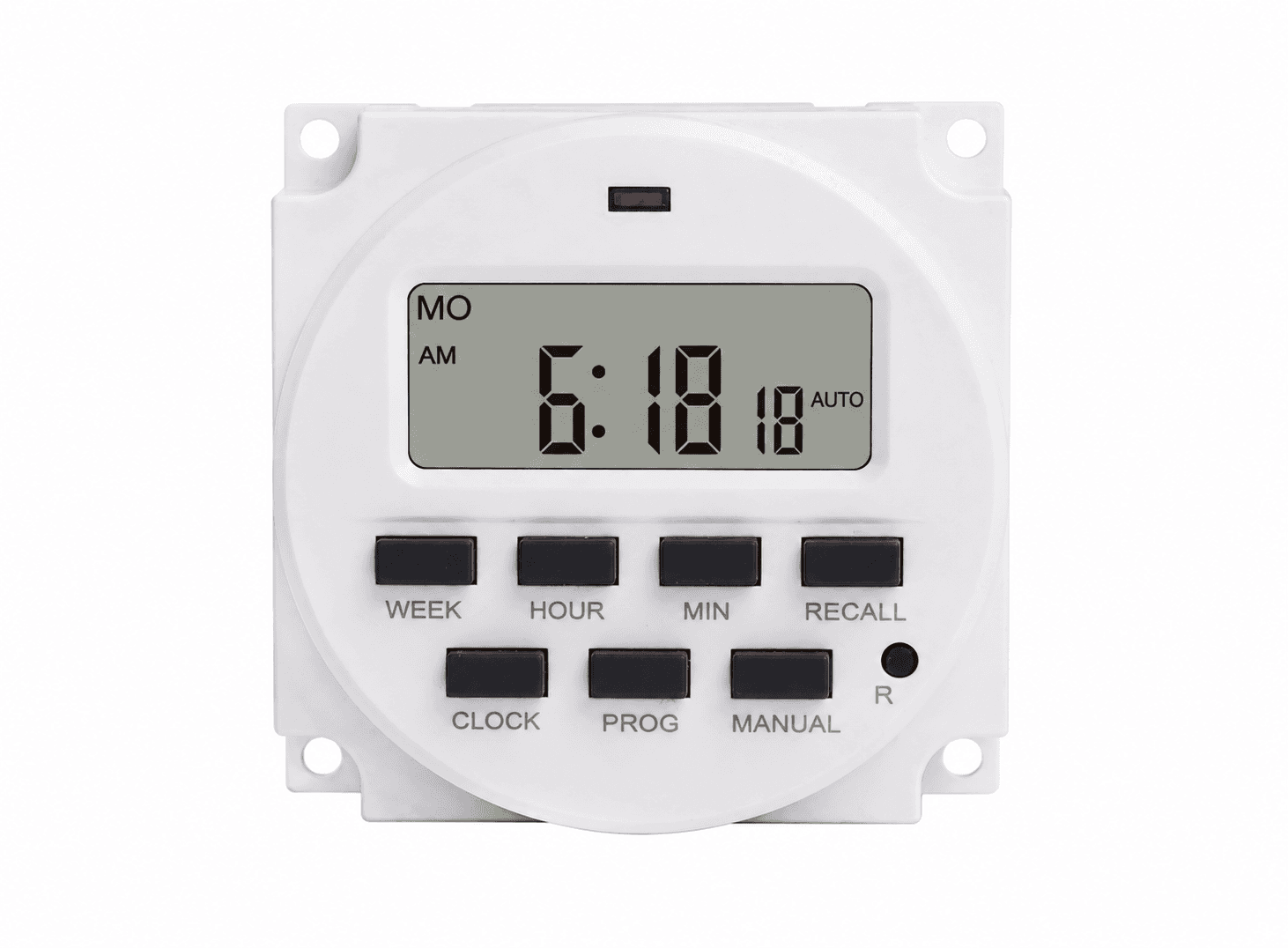مؤقت زمني 220V 7 Days Programmable Timer with LCD 1.6 inch #Q X-JM0477B | Timer