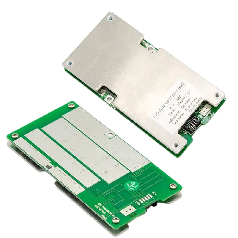 لوحة حماية ذكية JBD Smart BMS من 7S إلى 14S بتيار 30A وذروة 90A مع بلوتوث | JBD Bluetooth Smart BMS 7S-14S 30A Lithium Protection Board, 90A Peak