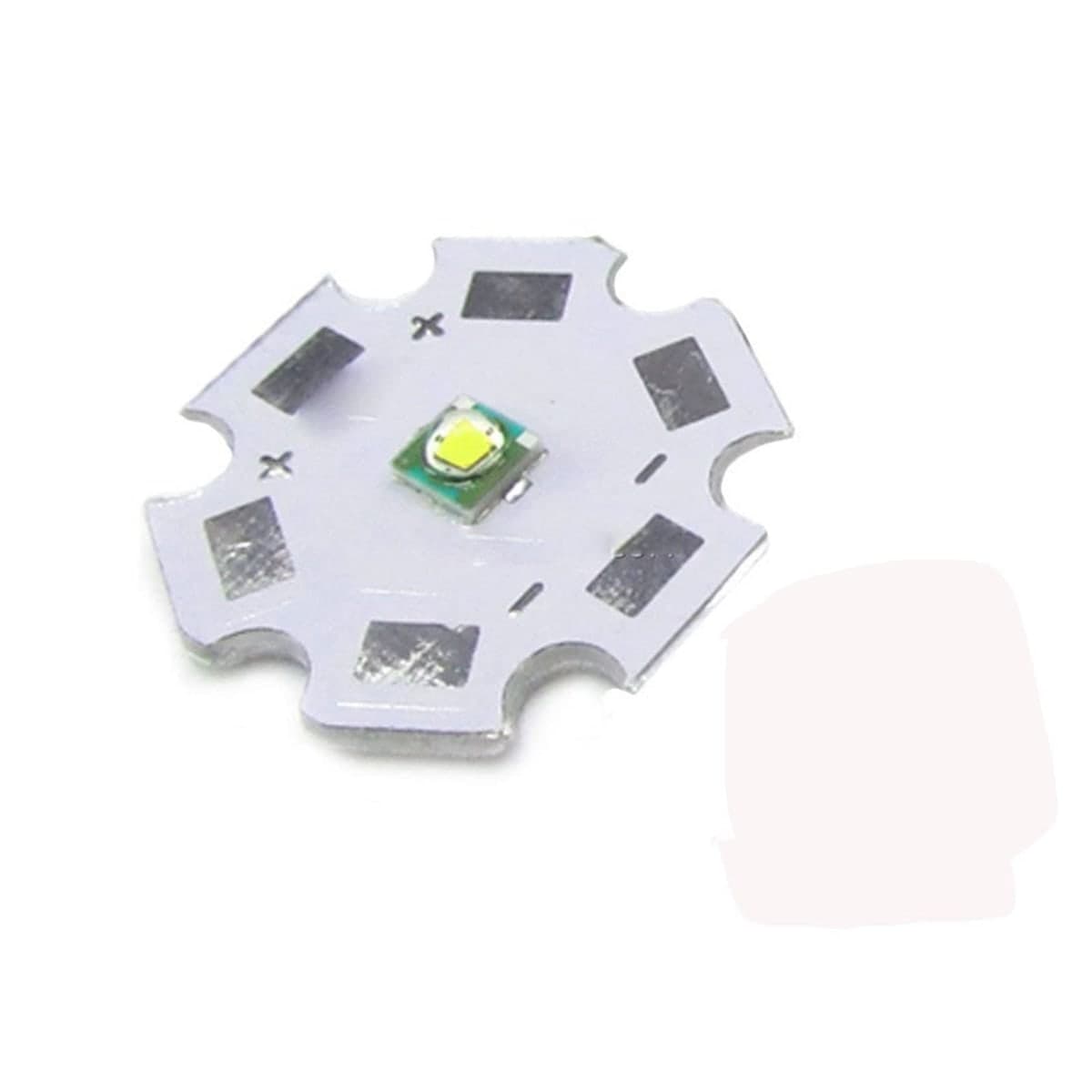 ليد LED بقدرة 3W بالطيف الكامل Full Spectrum على قاعدة نجمة 20mm | 3W Full-Spectrum Grow LED 3V On 20mm Star PCB