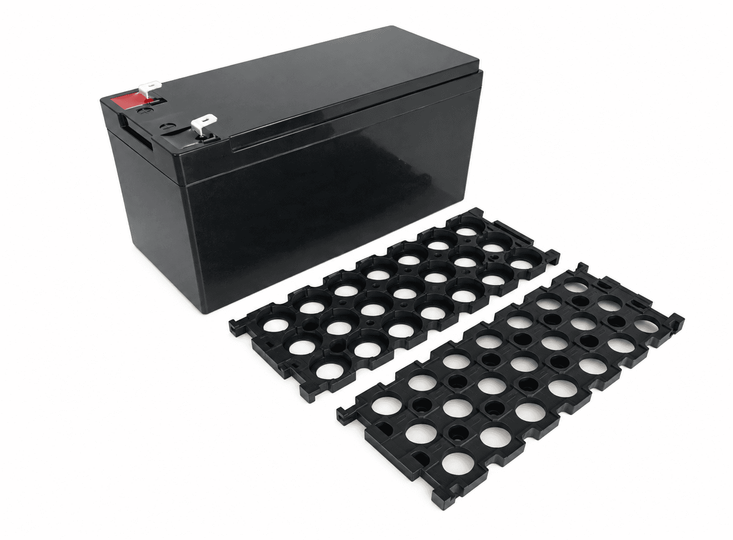 صندوق بطارية 12V 21PCS 3x7 18650 بديل لبطاريات الرصاص | Battery Case