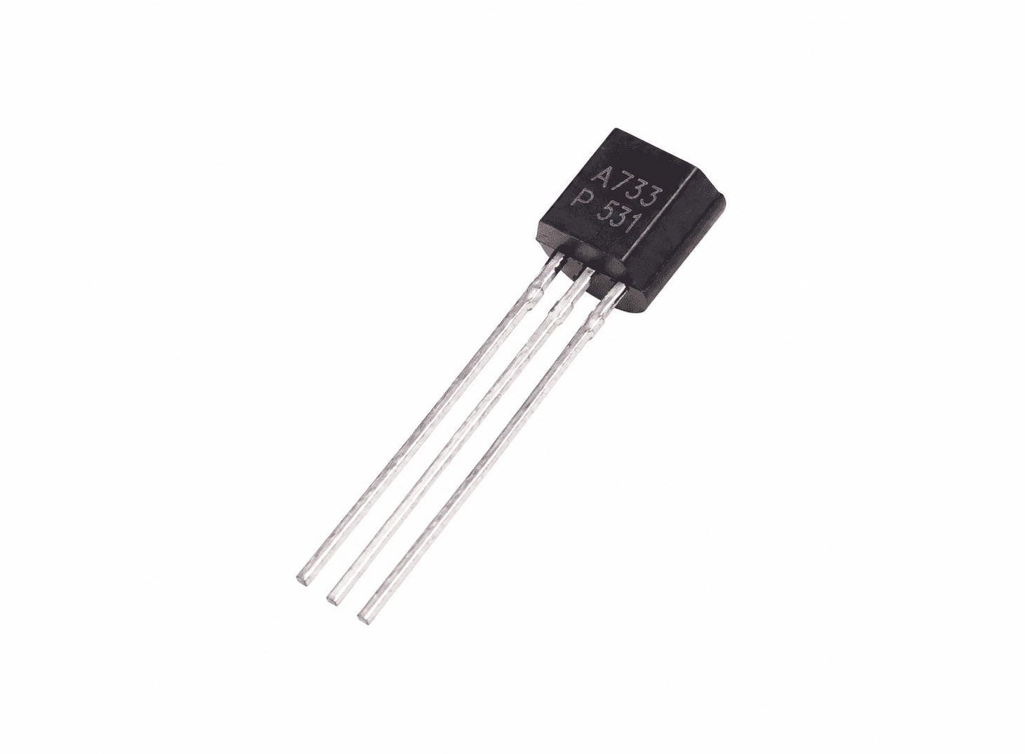 ترانزستور PNP طراز A733 بقدرة 60 فولت، 100 ملي أمبير، TO-92 | PNP Transistor