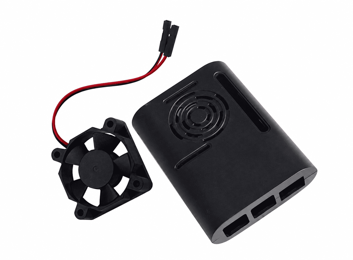 صندوق حماية راسبيري باي 4 مع مروحة تبريد | Raspberry Pi Case