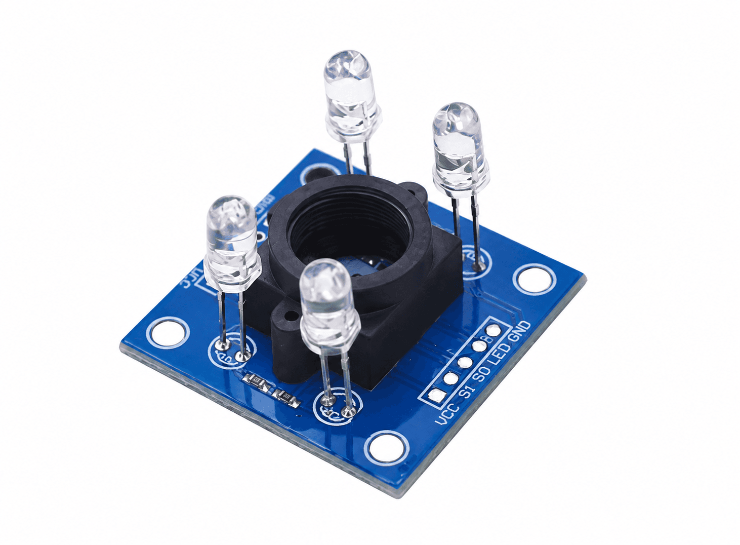 حساس ألوان GY-31 TCS230 TCS3200 للتعرف على الألوان | Color Sensor Module