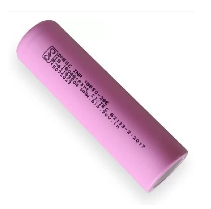 بطارية ليثيوم أيون DMEGC INR18650-26E سعة 2600mAh | DMEGC INR18650-26E Li-ion Battery Cell 2600mAh 3.6V