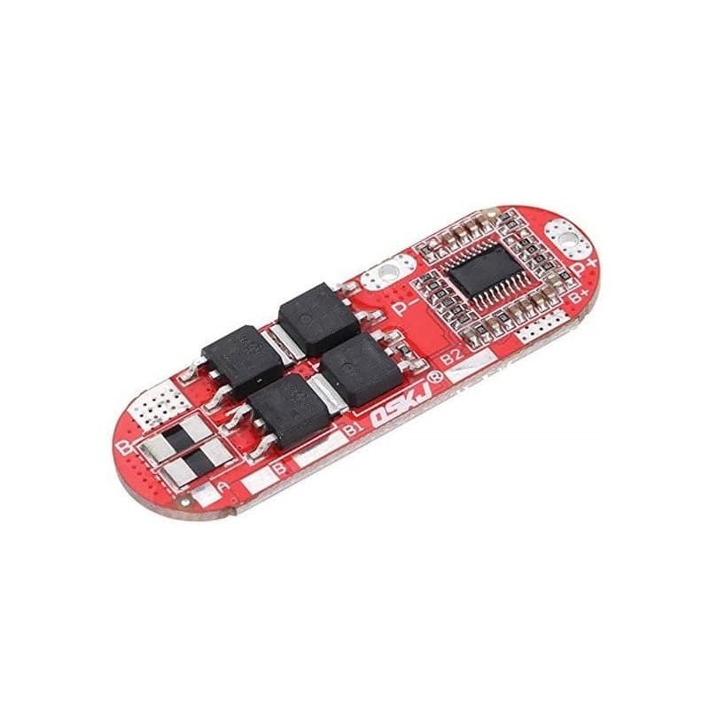 لوحة حماية BMS لأربع خلايا ليثيوم 16.8V بتيار 25A | 4S 25A 16.8V Li-ion BMS Protection Board for 18650 Packs