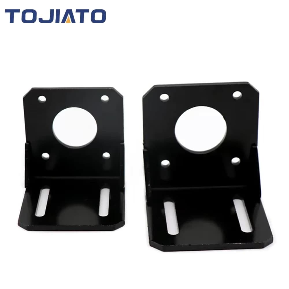 حامل تثبيت محرّك عالمي لمحرّكات 750/755/775/795/895 والمحرّكات الخطوية 28/35/42 | Universal Motor Mount Bracket for 750/755/775/795/895 DC & 28/35/42 Stepper Motors